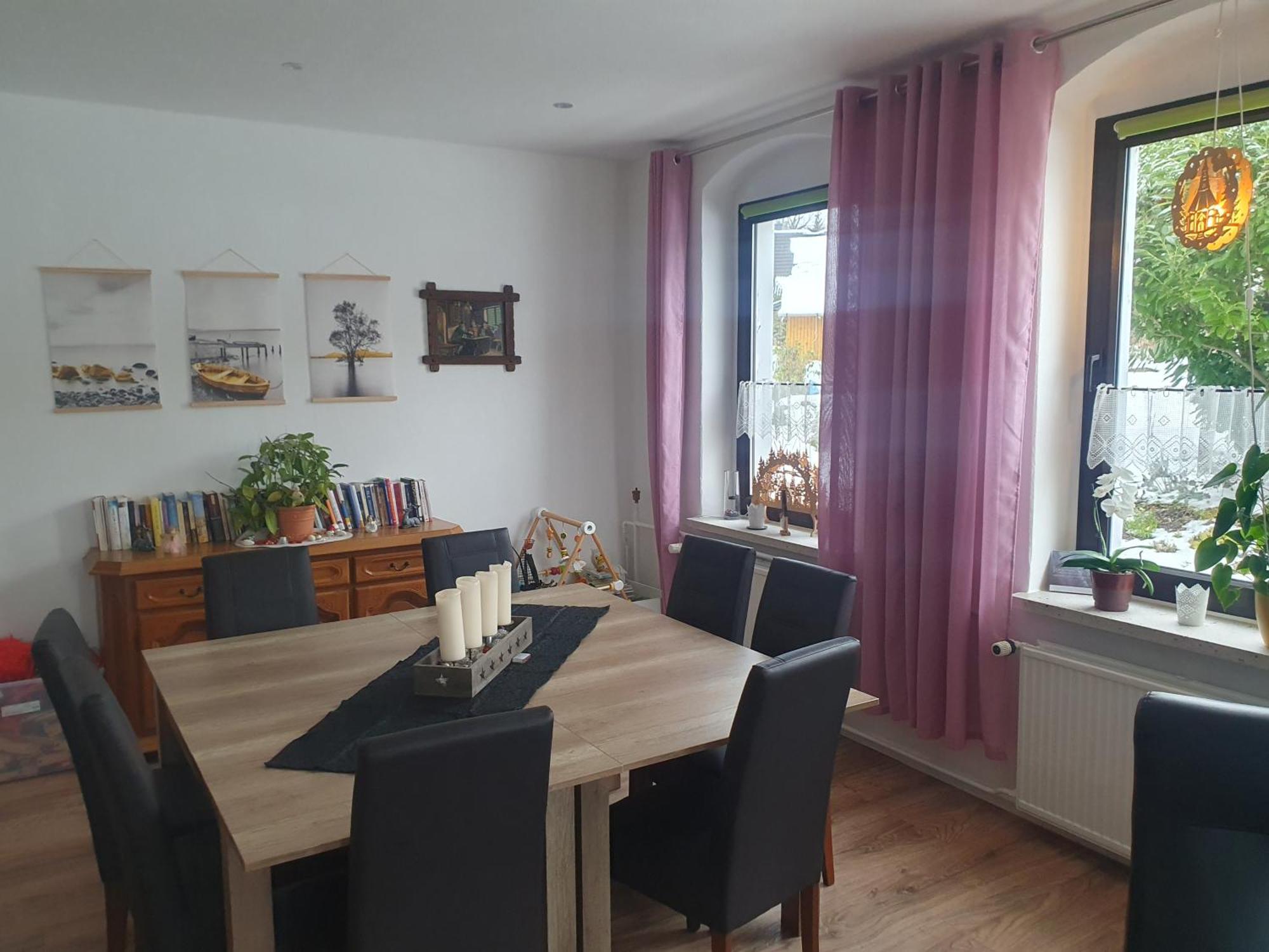 Familienfreundliche Ferienwohnung Erzgebirge Schneeberg  Exterior photo